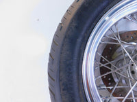 Harley Davidson Sportster 883 & 1200 Laced Rear Chrome Wheel Rim & Tire & Rotor - C3 Cycle