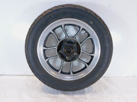 1983-1986 Honda VT500 VT500C Shadow 500 Silver Rear Wheel Rim & Tire 16" x 3" - C3 Cycle