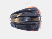 10-17 Harley Davidson Dyna Wide Glide Black w/ Flame Fuel Gas Tank - DENTED - C3 Cycle