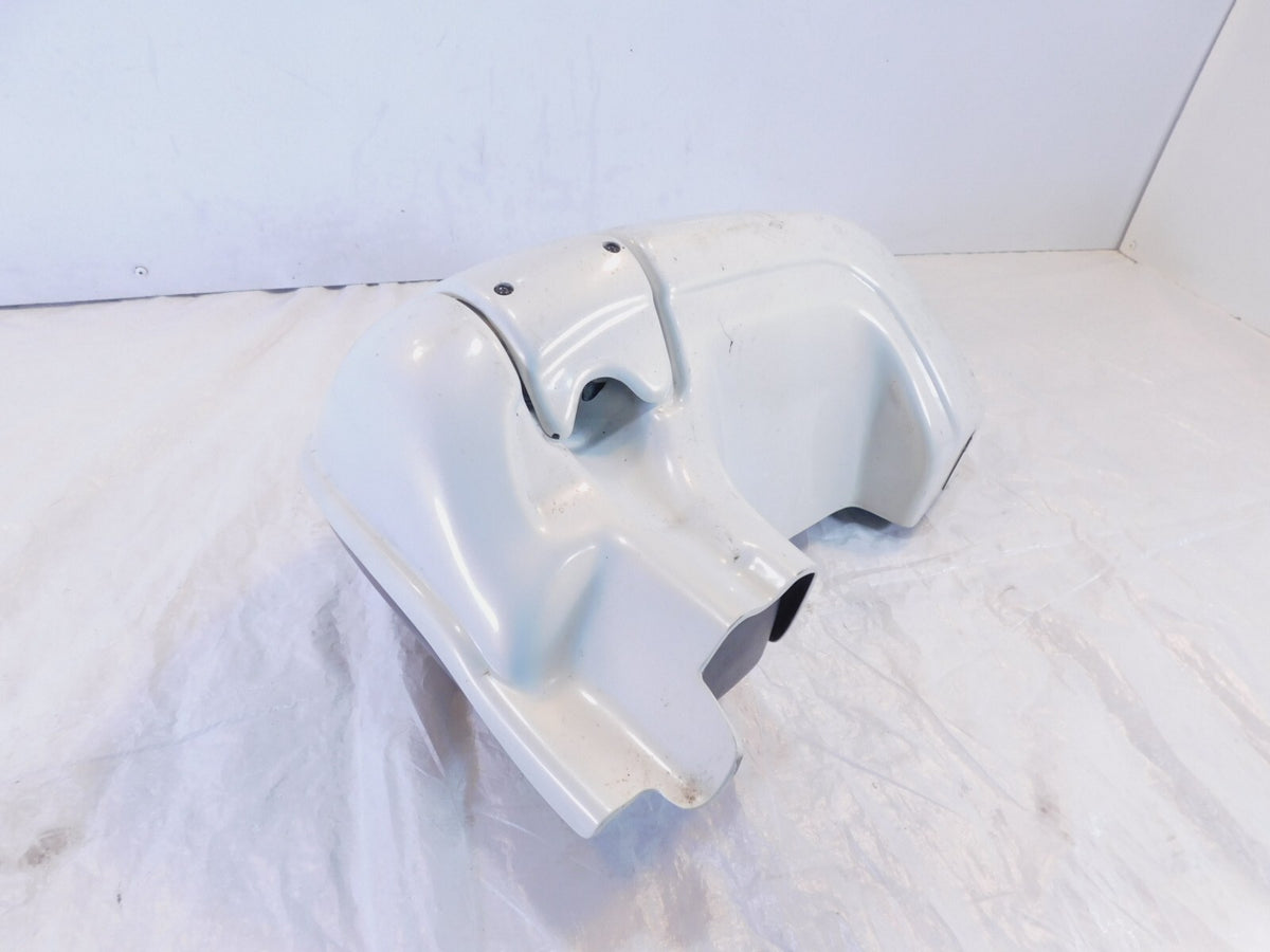 Harley Touring Electra Glide Ultra Classic White Left Lower Leg Fairing Glovebox - C3 Cycle