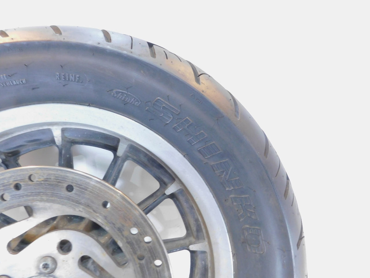 2006-2007 Harley Davidson Sportster 1200 Low Cast Rear Wheel Rim & Tire & Rotor - C3 Cycle