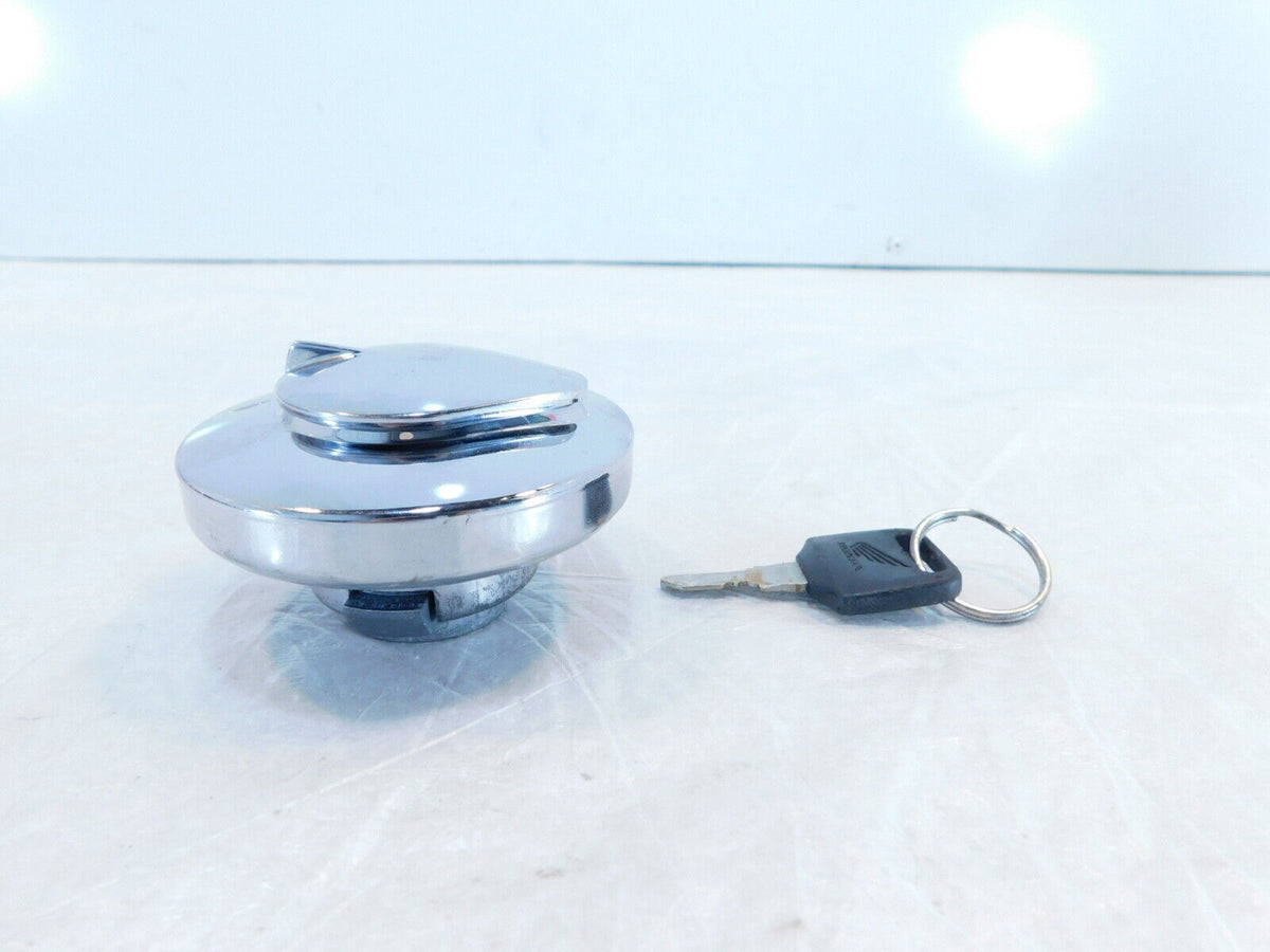 Honda Shadow 600 750 1100 Rebel 250 VTX1300 Fuel Gas Petrol Tank Cap Lock w/ Key - C3 Cycle
