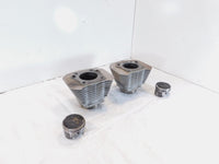 Harley Davidson Sportster 883 Custom & Low Silver Cylinders w/ Pistons 16545-04 - C3 Cycle