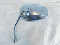 Harley Davidson FXR & Softail & Dyna & Sportster Left Chrome Rear View Mirror - C3 Cycle