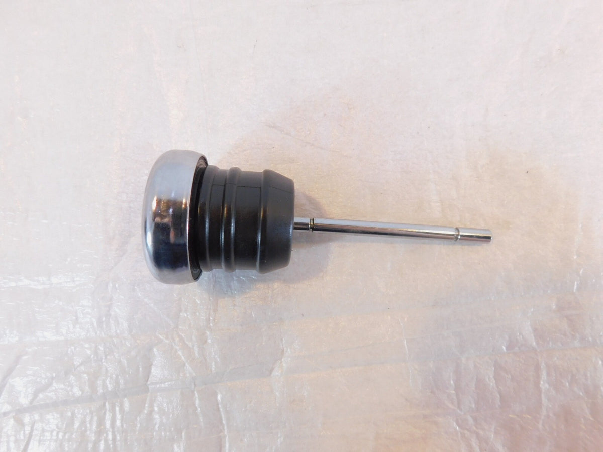 Harley Sportster 883 & 1200 Chrome Oil Tank Reservoir Filler Plug / Dipstick - C3 Cycle