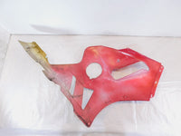 2002-2005 Kawasaki Ninja ZX12 ZX12R ZX1200 Red Left Lower Fairing Cowling Panel - C3 Cycle