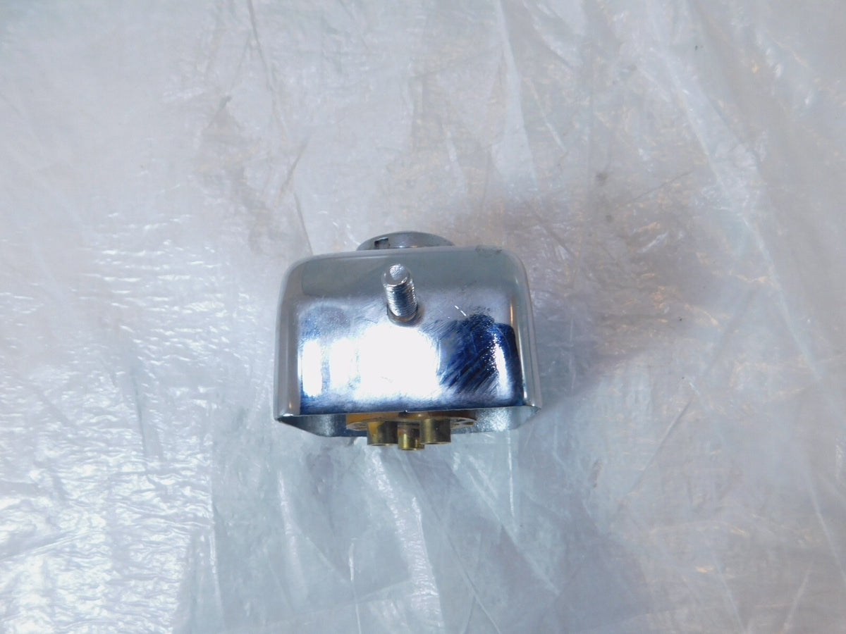 Harley Davidson Sportster XLH 883 1200 Chrome Ignition Switch & Cover -No Key - C3 Cycle