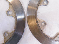 83-85 Honda CB650SC Nighthawk 650 Left/ Right Front Wheel Disc Brake Rotors - C3 Cycle