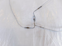 Harley Davidson Sportster XL 1200 Sport 1200S Chrome Dual Disc Front Brake Line - C3 Cycle