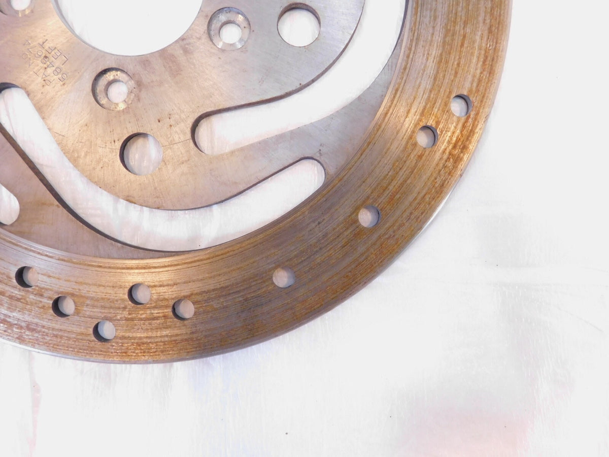 Harley Davidson Touring Sportster Dyna Softail Front Wheel Left Brake Disc Rotor