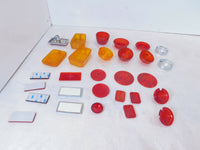 Lot Harley Davidson Motorcycle Boat Trailer Turn Signal Brake Light Lamp Lenses - C3 Cycle
