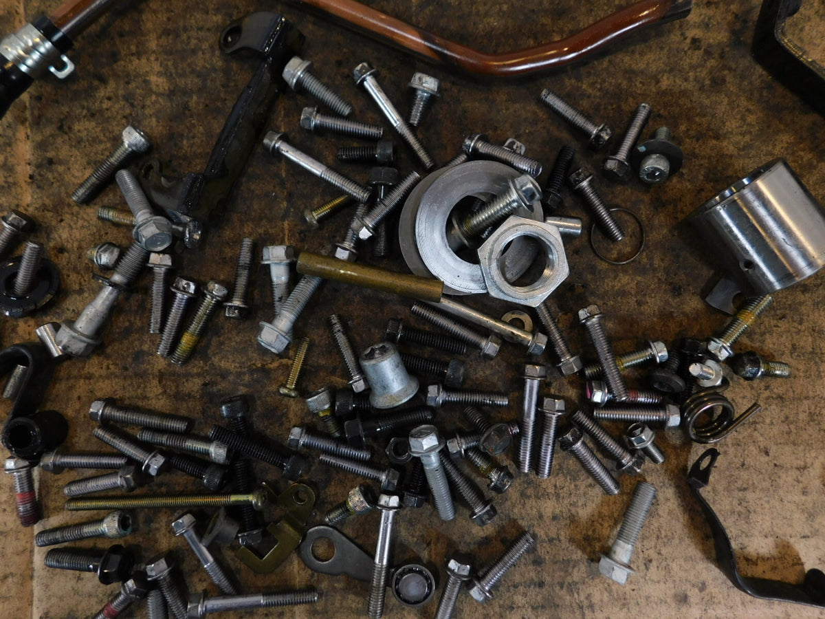 2016 16 Kawasaki Ninja 650 EX650 Engine Motor Hardware Nuts Bolts Parts Box Lot - C3 Cycle