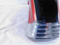 Harley Davidson EVO Touring Electra Glide Red & Black Front Wheel Cover Fender - C3 Cycle
