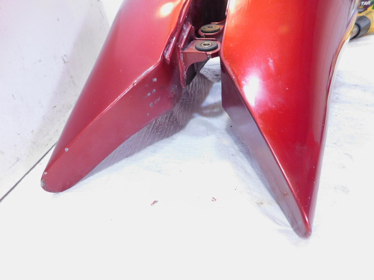 85-90 Harley Davidson Softail FXSTC Custom Left Right Red Fuel Gas Petrol Tanks