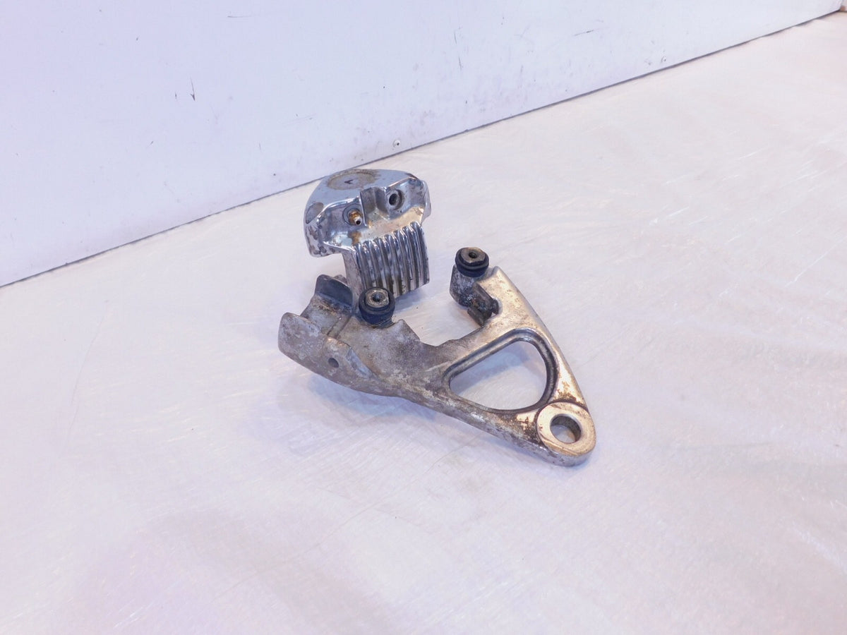 Harley Davidson Sportster 883 & 1100 Chrome Rear Brake Disc Caliper with Bracket - C3 Cycle