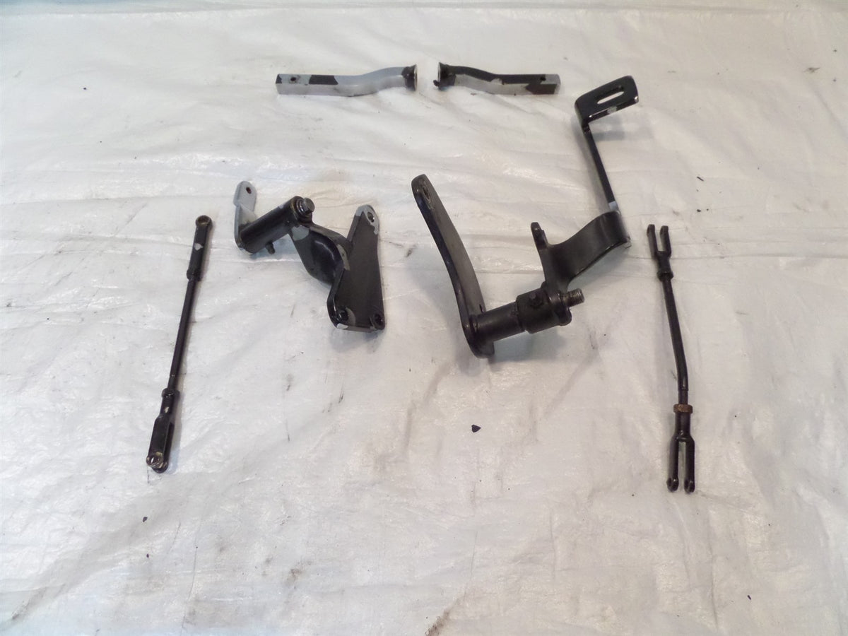 1991 Harley Davidson Sportster 883 Black Forward Brake & Shift Controls Parts - C3 Cycle