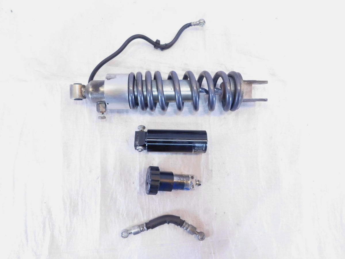 06-10 Buell XB XB12 XB12X Ulysses Rear Wheel Shock Absorber w/ Reservoir & Knob - C3 Cycle