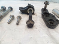 2007-2012 Triumph Tiger 1050 SE Engine Motor Frame Mount Bolts & Bracket Lot - C3 Cycle