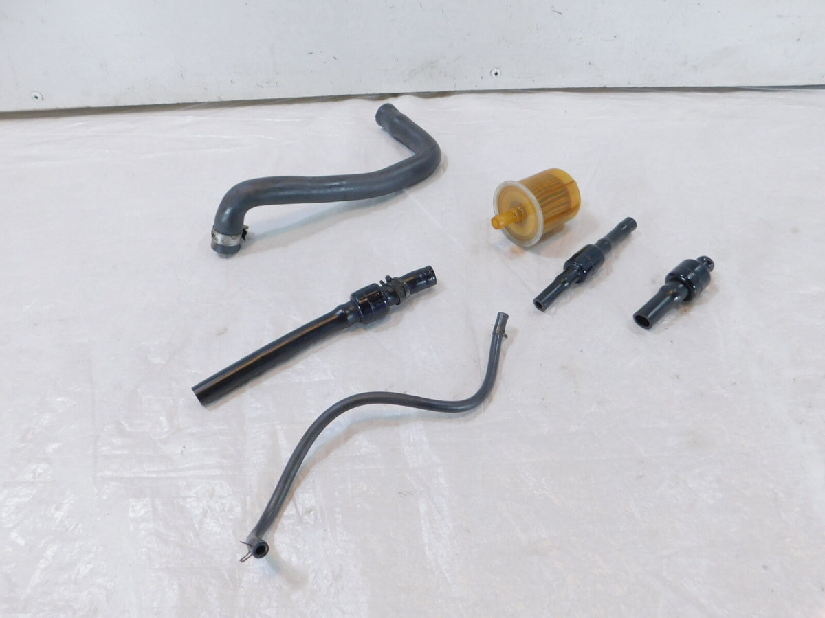 1993 93 Yamaha XV1100 Misc Engine Motor Oil Coolant & Air Hose Line Pipe Box Lot - C3 Cycle