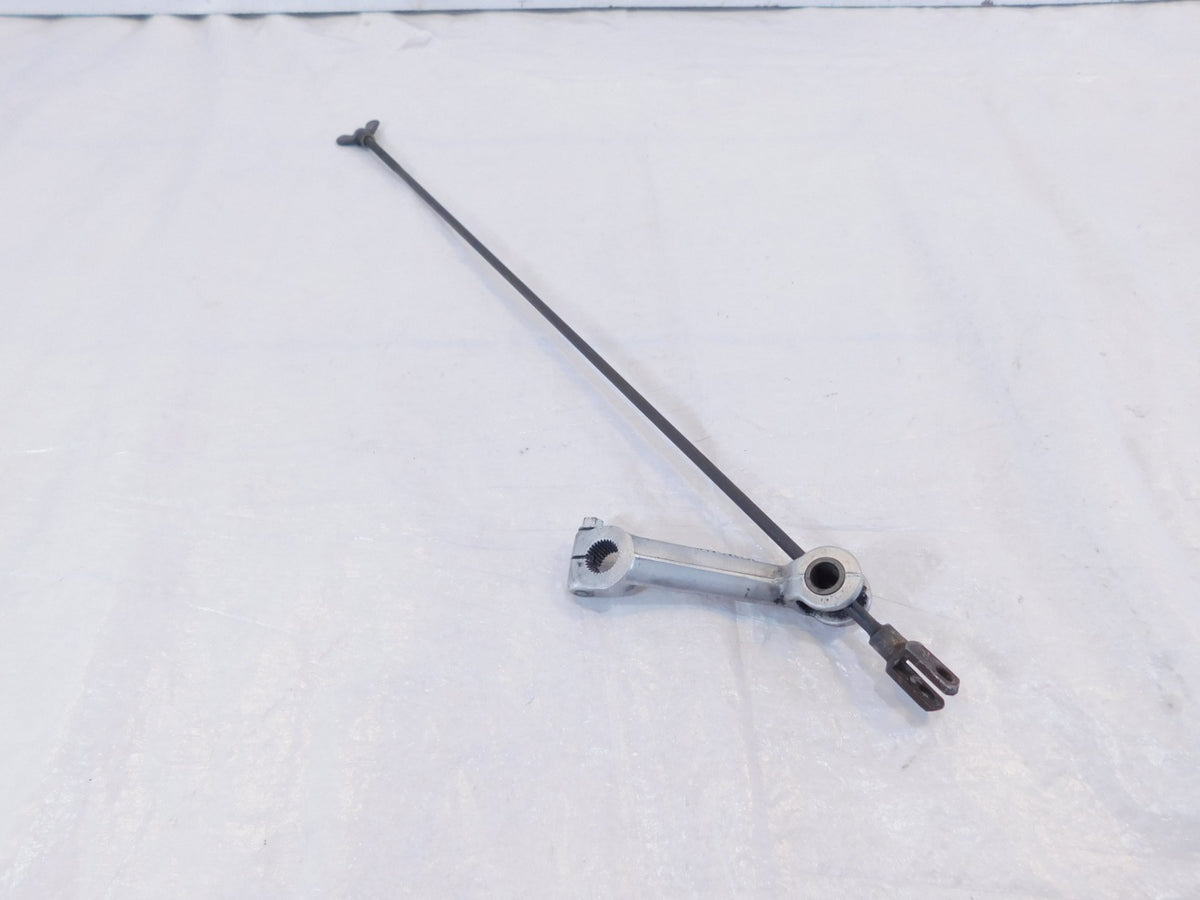 BMW Airhead R100 R60 R75 R80 R90 R100/7 Rear Foot Brake Pedal Lever Rod Shaft - C3 Cycle