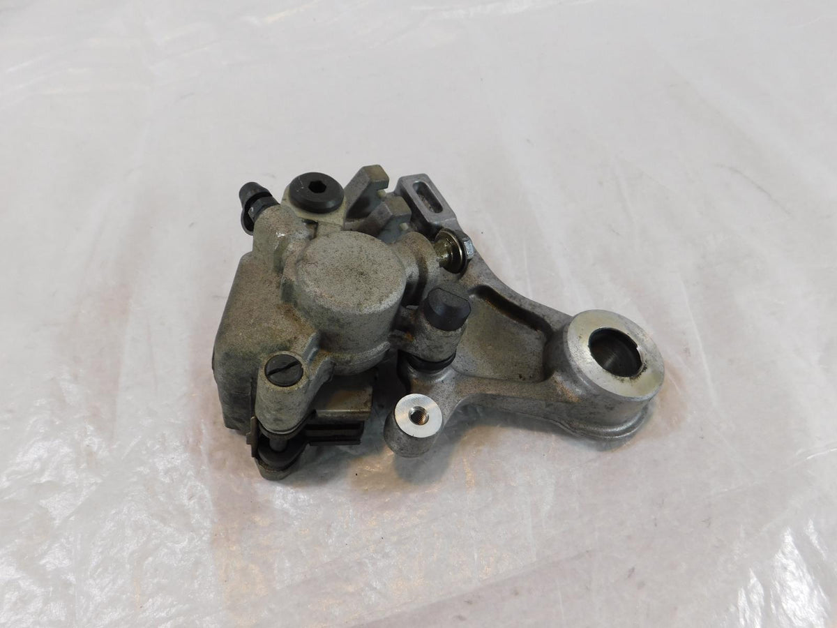 Kawasaki KLX250S 250 KLX300R 300 Silver Rear Wheel Brake Disc Caliper w/ Bracket - C3 Cycle