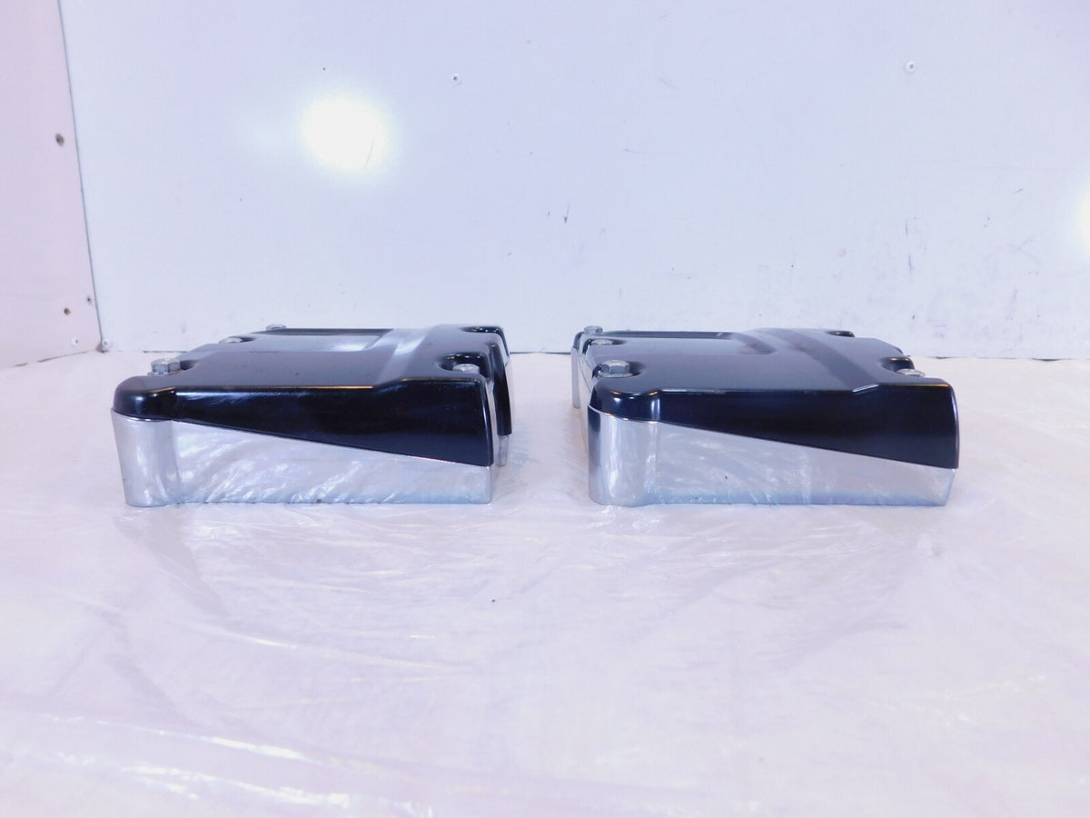 Harley Road King Dyna & Softail Black Cylinder Head Top Rocker Boxes & Arms - C3 Cycle