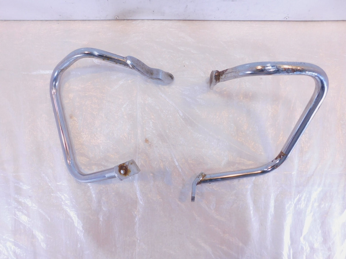 00-17 Harley Davidson Softail Heritage Classic & Fat Boy Bent Engine Crash Guard - C3 Cycle