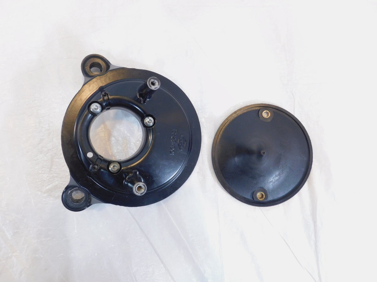 Harley Davidson Dyna Super Glide Street Bob S&S Black Air Intake Backplate Mount - C3 Cycle