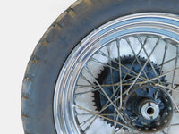 1970-1977 Harley Davidson XLH Ironhead Sportster 900 1000 Laced Rear Wheel -BENT - C3 Cycle