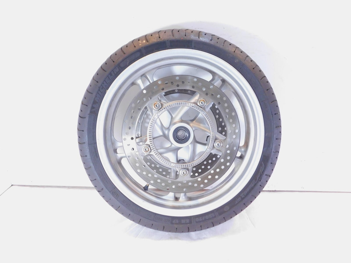 BMW K1200GT K1200RS R1100S R1150R Cast Silver Front Wheel Rim Tire & Brake Rotor - C3 Cycle