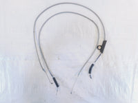 Harley Davidson Sportster XLH 883 &1200 Throttle & Idle Braided Cable Line Wires - C3 Cycle