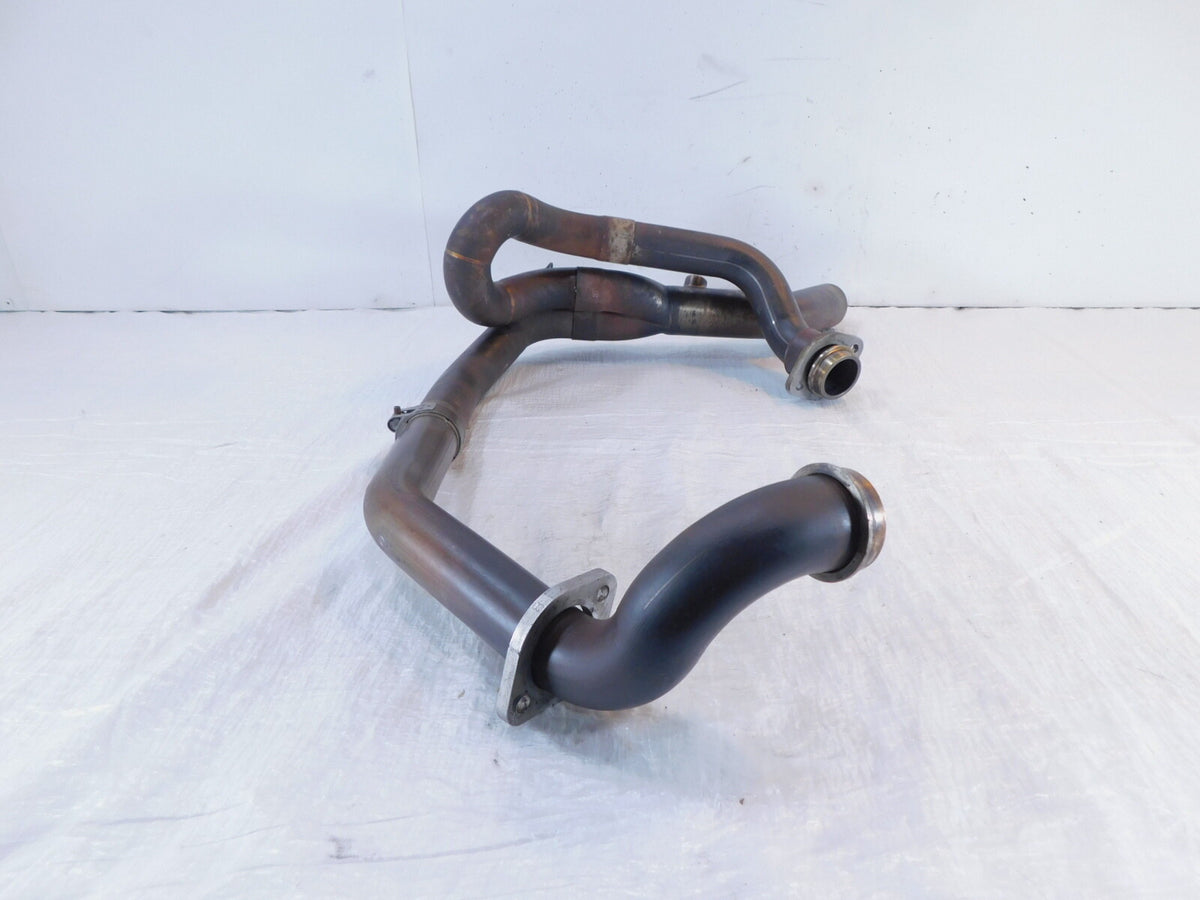 2007-2016 Aprilia SL750 Shiver 750 Main Center Exhaust Header Manifold Pipes - C3 Cycle