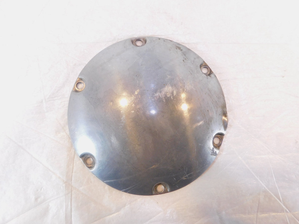 Harley Sportster 883 1200 Left Engine Chrome Clutch Inspection Derby Cover - C3 Cycle