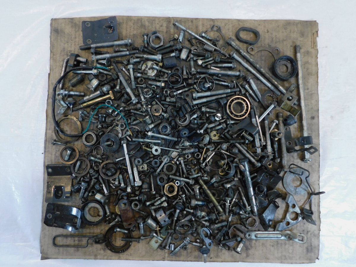 1994 & 1995 Yamaha FZR1000 Nuts Bolts & Brackets Parts Box Lot - C3 Cycle