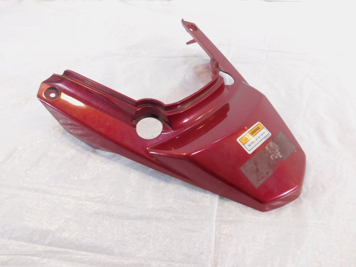 2012-2019 Yamaha YW50 Zuma 50 50F 50FX Red Rear Seat Cowling Tail Fairing Cowl - C3 Cycle