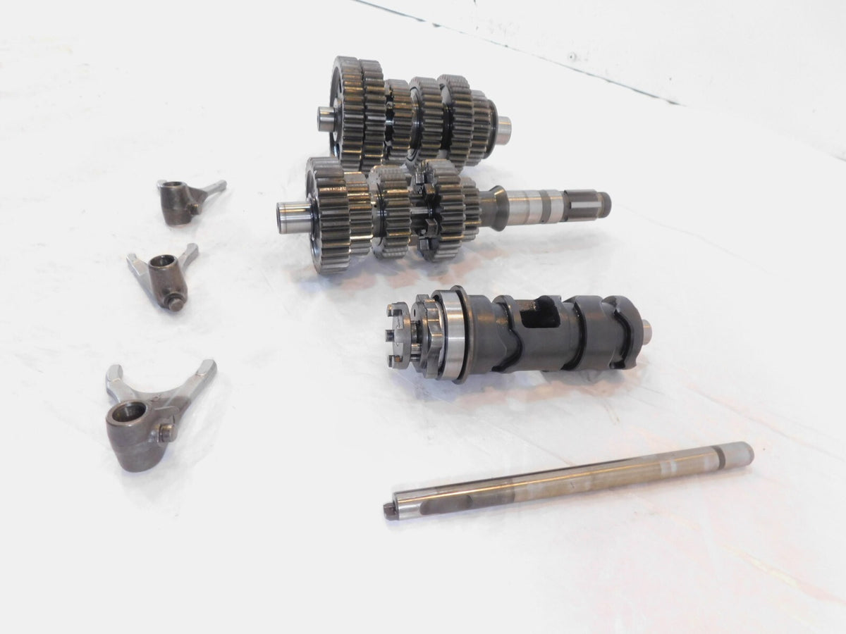 1986-1999 Yamaha Virago 1100 XV1100 Transmission Gears & Shift Drum w/ Forks - C3 Cycle