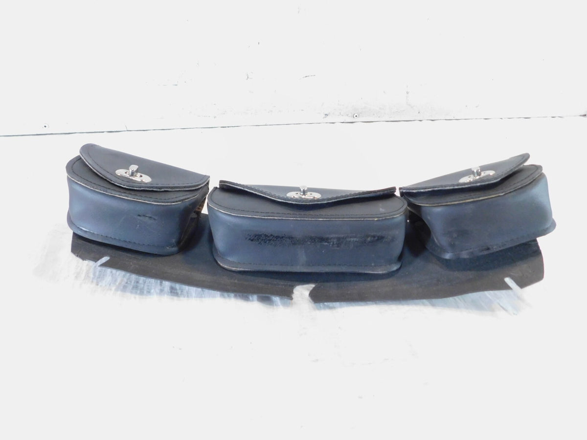 Harley Davidson Touring Electra Glide Classic Windshield Windscreen Storage Bags - C3 Cycle