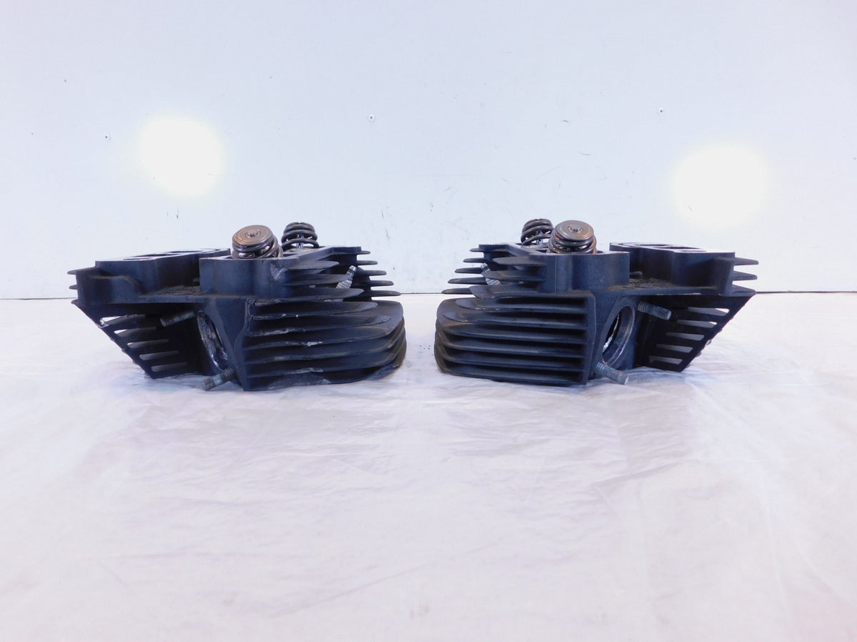 Harley Davidson Dyna Softail Twin Cam 96" Front Rear Cylinder Heads -Fin Damage - C3 Cycle