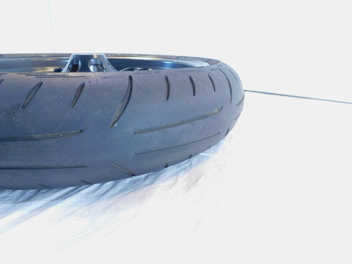Buell XB9R XB12R Firebolt & Lightning & 1125R Black Front Wheel Rim Rotor & Tire - C3 Cycle