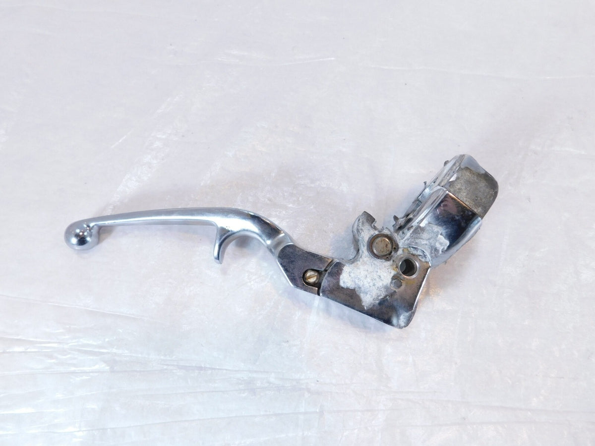 Harley Softail Dyna & Sportster Chrome Clutch Lever & Perch Mount Bracket - C3 Cycle
