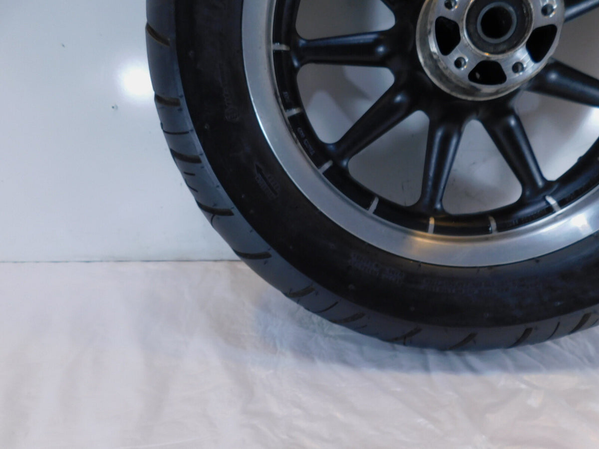 Harley Davidson Touring Road Street & Electra Glide Black Rear Wheel Rim & Tire - C3 Cycle