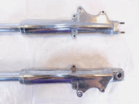 Harley Davidson Road King Electra Glide Chrome Front End Suspension Fork Shocks - C3 Cycle