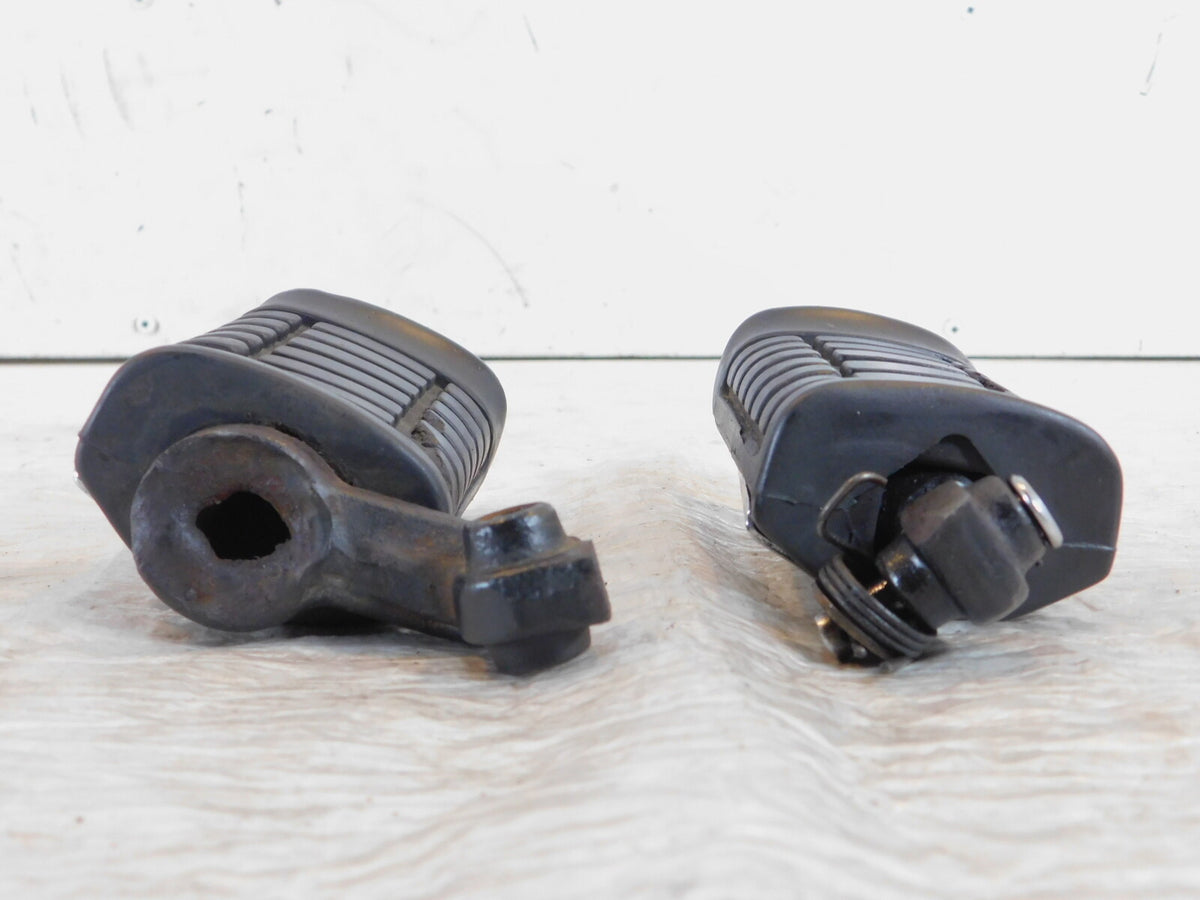 1983 Honda CB1000 CB1000C Left & Right Rear Passenger Footpeg Footrest Steps