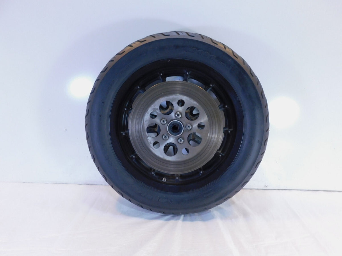1996-1999 Harley Dyna Sportster 883 1200 Cast 13 Spoke Rear Wheel Rim & Tire - C3 Cycle