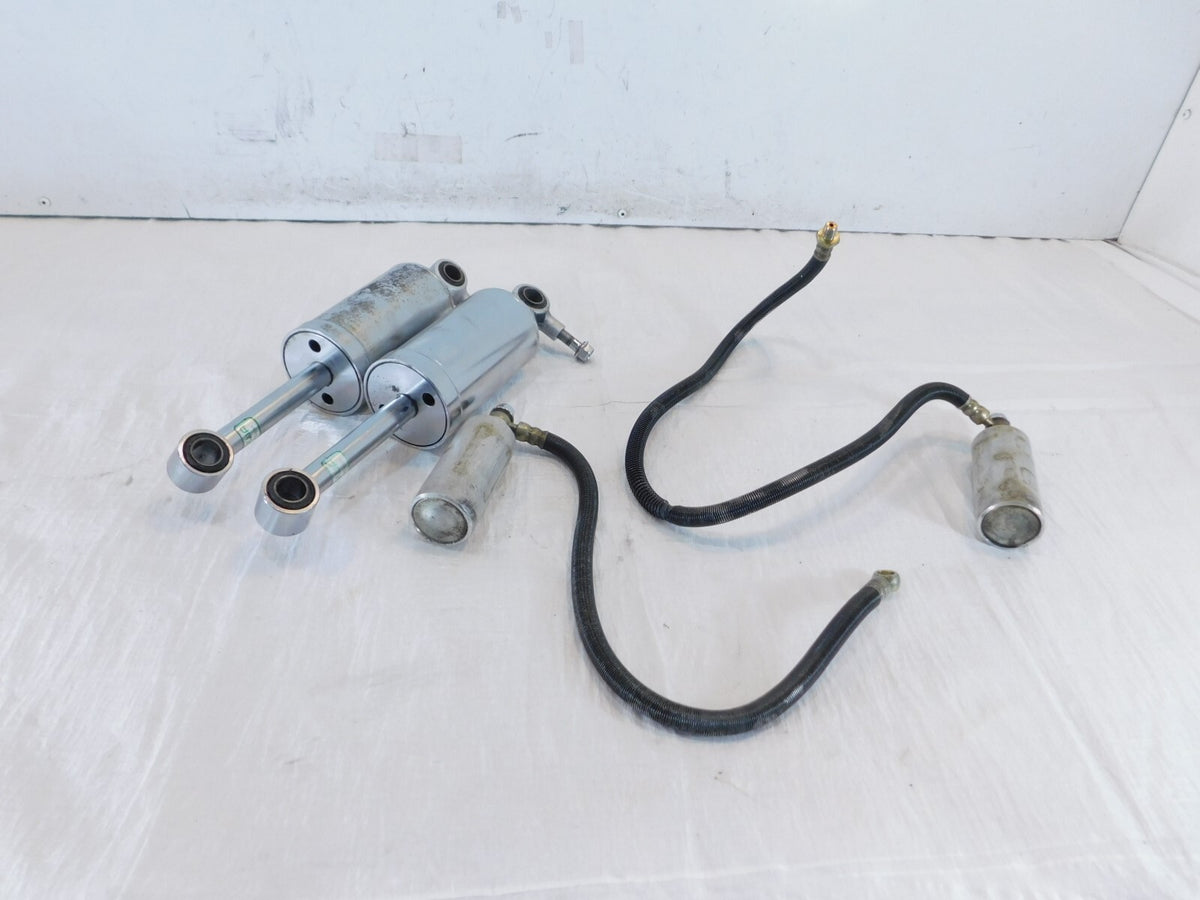 87-1988 Harley EVO Softail Heritage Classic & Custom Chrome Rear Shock Absorbers - C3 Cycle