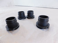 2000-2003 Kawasaki Ninja ZX12R ZX1200 Throttle Body Air Duct Tube Funnel Pipes - C3 Cycle