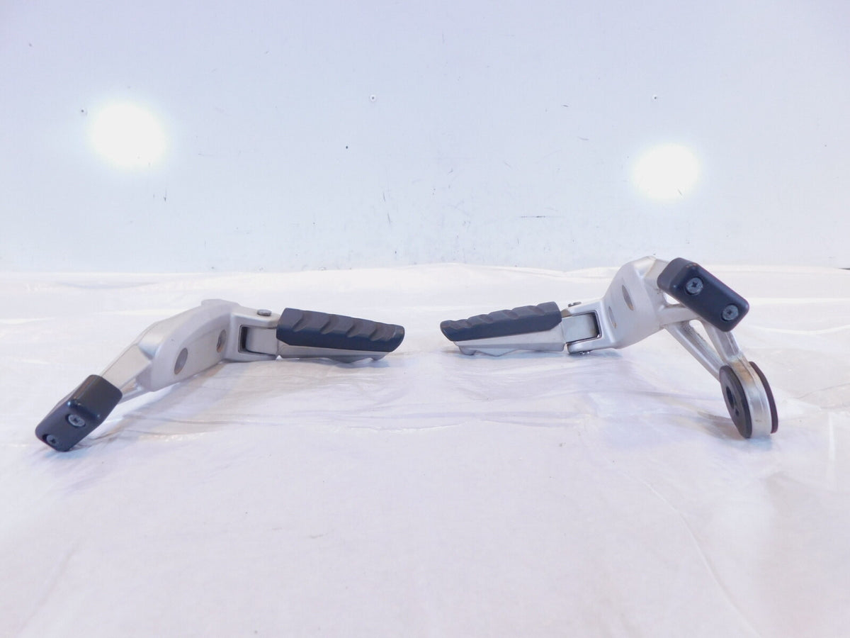 2005-2010 BMW R1200R R1200ST Rear Footrest Mount Plate Brackets & Foot Pegs - C3 Cycle