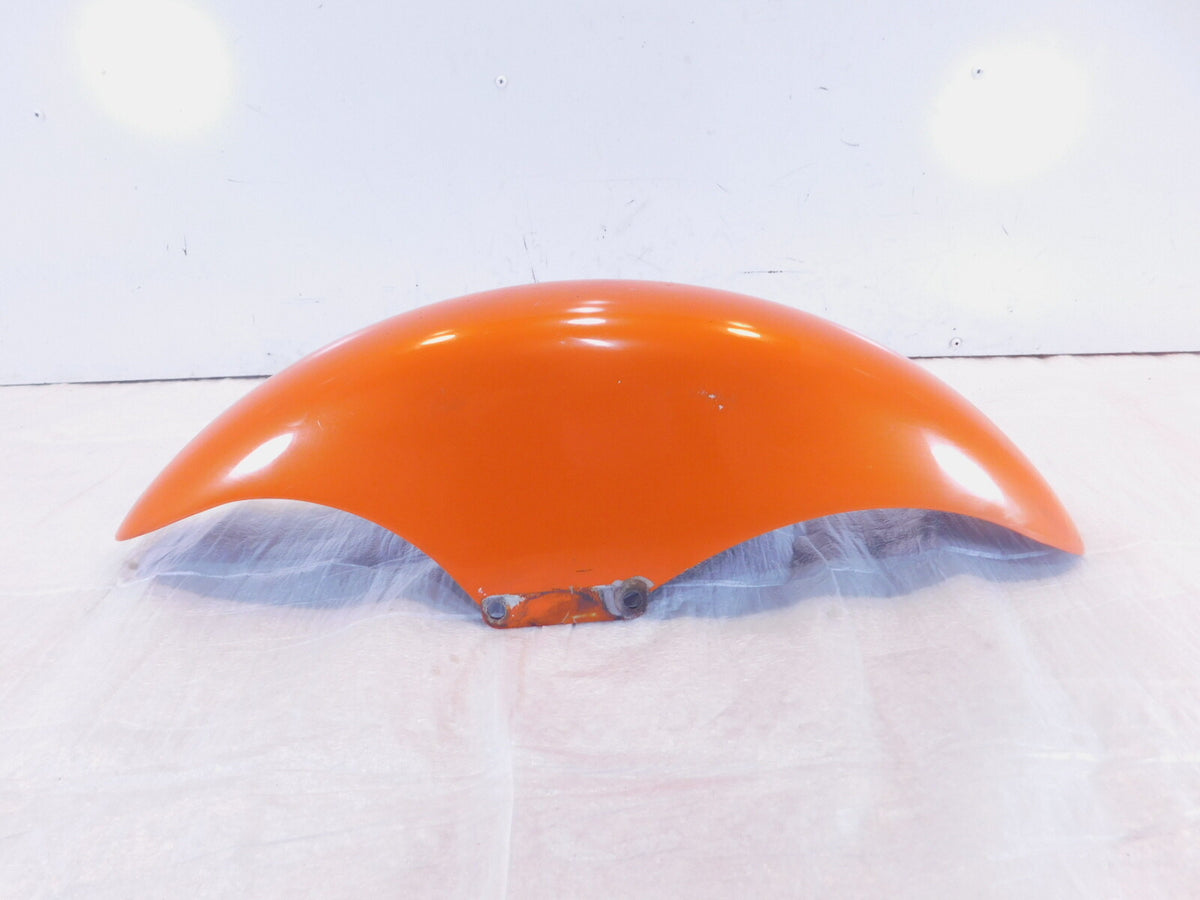 2002 American IronHorse Texas Chopper Orange Front Wheel Mudguard Cover Fender - C3 Cycle