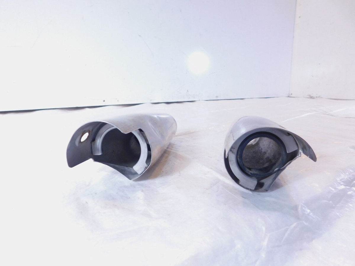 Kawasaki Vulcan 900 VN900 Classic & LT Upper Front Fork Steering Stem Covers - C3 Cycle