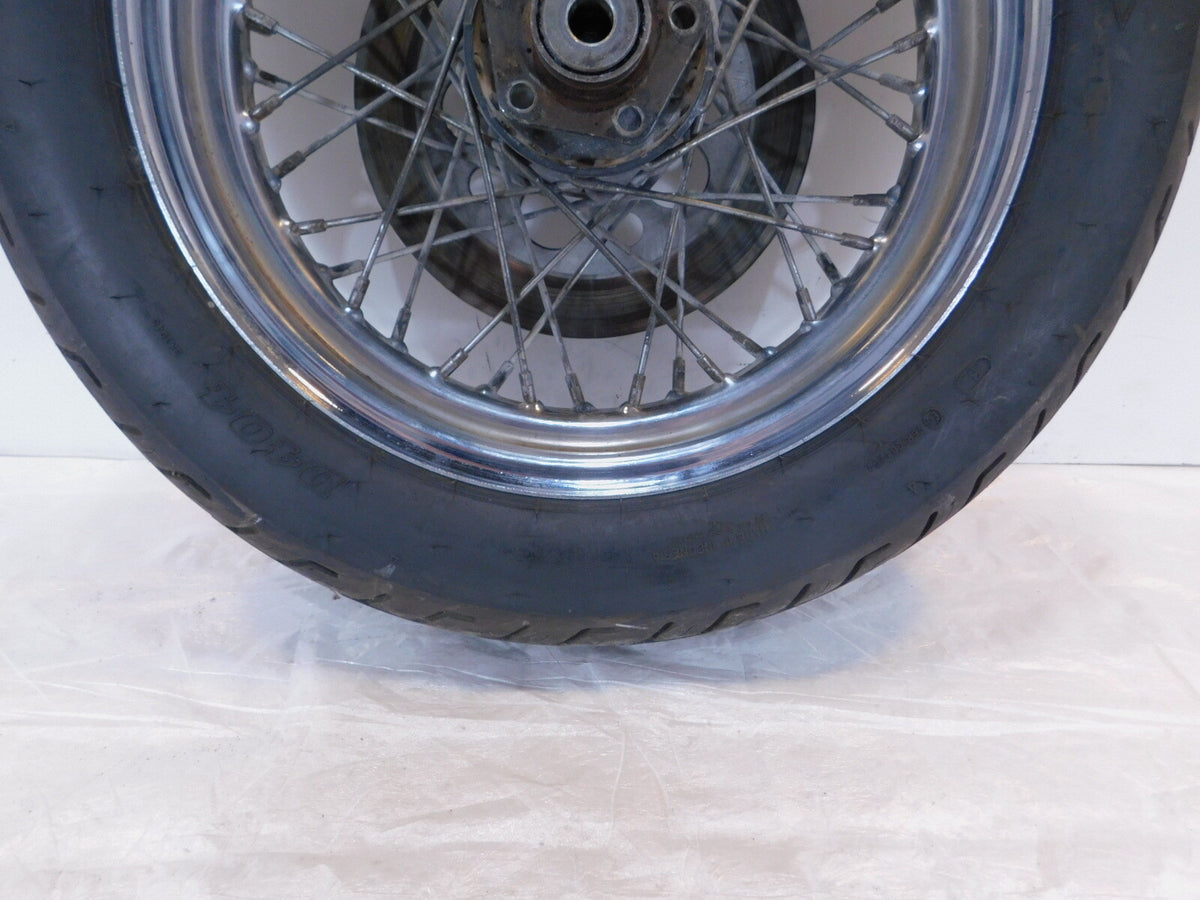 1982-1985 Harley Davidson XLS XLH Ironhead Sportster 1000 Laced Rear Wheel Rim - C3 Cycle